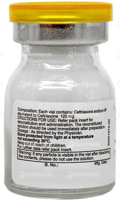 Monocef 125Mg Injection 1 Monocef 125Mg Injection 1